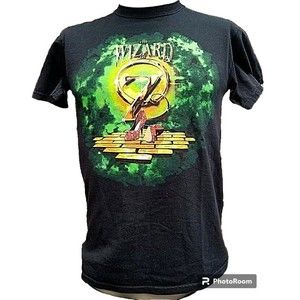 The Wizard of Oz Black T-Shirt Size Small Movie Memorabilia Ruby Slippers